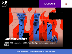 'splcenter.org' screenshot