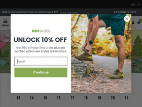 'bigshoes.com' screenshot