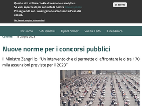 'formez.it' screenshot