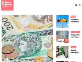 'kobieceinspiracje.pl' screenshot