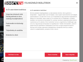 'sport1tv.hu' screenshot