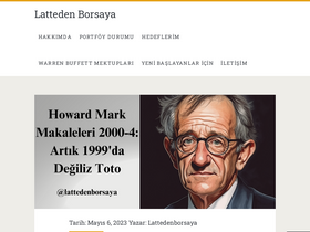 'lattedenborsaya.com' screenshot