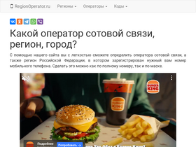 'regionoperator.ru' screenshot