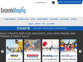 'corporateshopping.com' screenshot