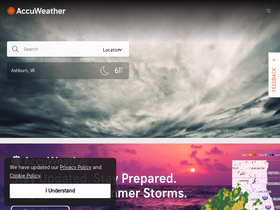 'accuweather.com' screenshot