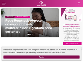 'mulheregestacao.com.br' screenshot