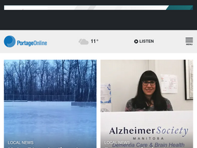 'portageonline.com' screenshot