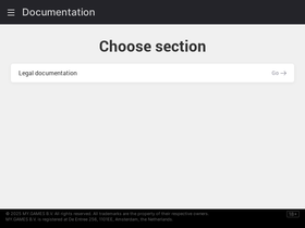 documentation.my.games