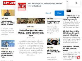 'datviet.com' screenshot