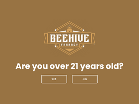 'beehivefarmacy.co' screenshot