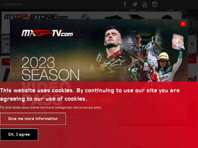 'mxgp.com' screenshot