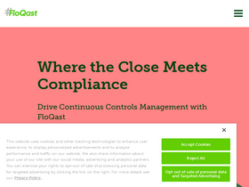 'floqast.com' screenshot