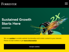 'forrester.com' screenshot