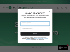 salasgarciaopticos.es homepage screenshot