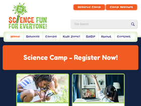 'sciencefun.org' screenshot