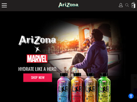 'drinkarizona.com' screenshot