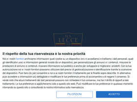 'uslecce.it' screenshot