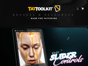 tattoolkit.com homepage screenshot