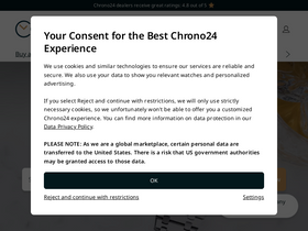 'chrono24.co.uk' screenshot
