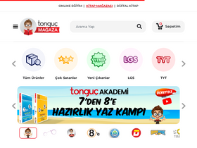 'tongucmagaza.com' screenshot