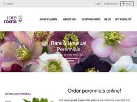 'rareroots.com' screenshot