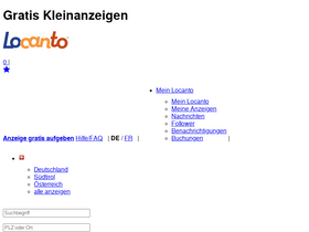 'locanto.ch' screenshot
