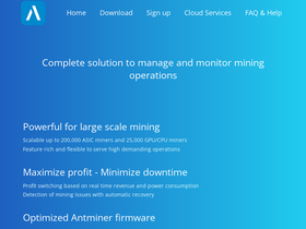 'awesomeminer.com' screenshot