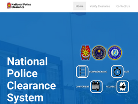 'pnpclearance.ph' screenshot