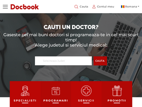 'docbook.ro' screenshot