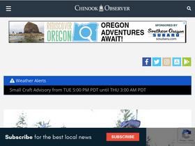 'chinookobserver.com' screenshot