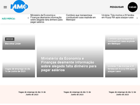 'mmo.co.mz' screenshot