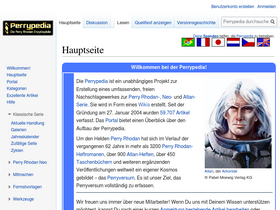 'perrypedia.de' screenshot