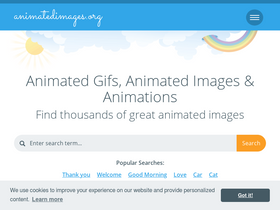 'animatedimages.org' screenshot