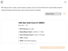 'laptopsreviewer.com' screenshot