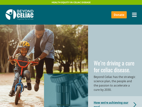 'beyondceliac.org' screenshot