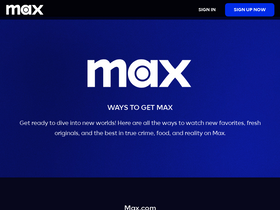 'hbonow.com' screenshot