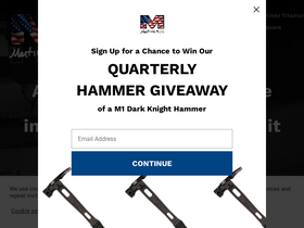 Martinez Tool Co. website screenshot