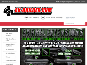 'ak-builder.com' screenshot