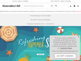 'homesdirect365.co.uk' screenshot