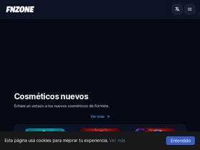 'fnzone.es' screenshot