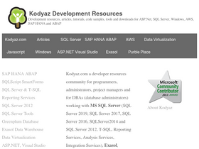 'kodyaz.com' screenshot