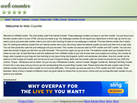 'hitwebcounter.com' screenshot