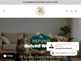 meowessentials.com homepage screenshot
