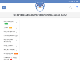 'svezavideonadzor.rs' screenshot