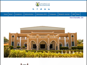 'usindh.edu.pk' screenshot