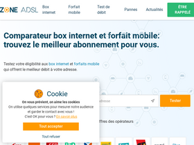 'zoneadsl.com' screenshot
