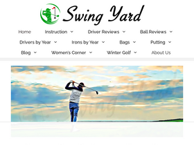 'swingyard.com' screenshot