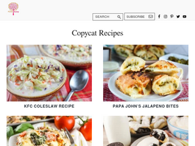 'thefoodhussy.com' screenshot