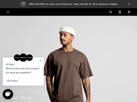 'ascolour.com' screenshot