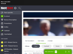 'netbet.fr' screenshot